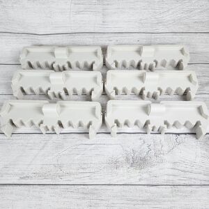 Milton Bradley 1989 Mall Madness Replacement Game Parts Plastic Store Bases